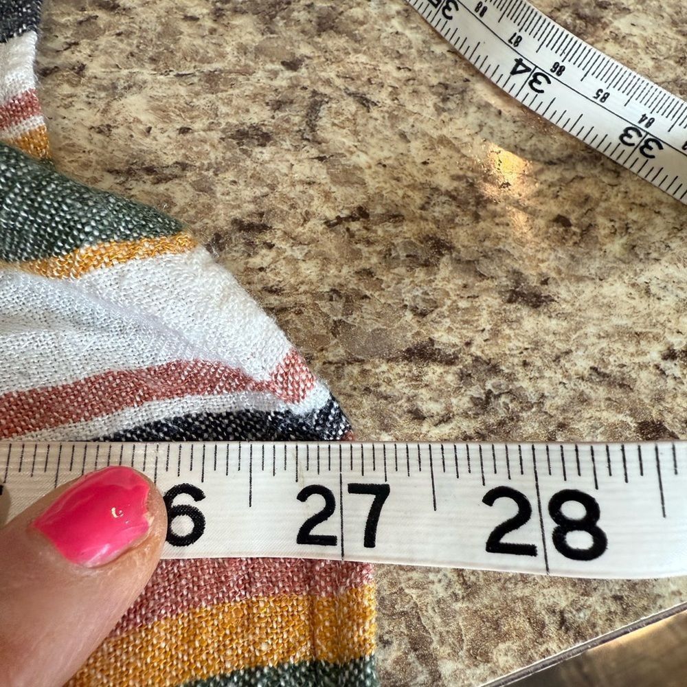 Other Striped Multicolor Women's Top Size L / US 10 / IT 46 - 4 Thumbnail