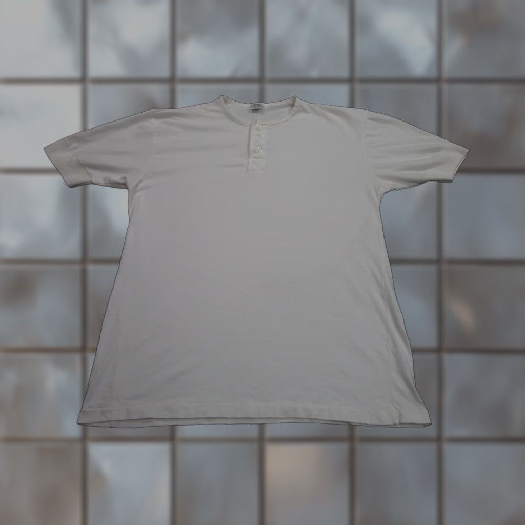 Vintage VINTAGE Yacht Club Mens XL White Henley Shirt T-Shirt 60s 70s Racing Theme Size US XL / EU 56 / 4 - 1 Thumbnail