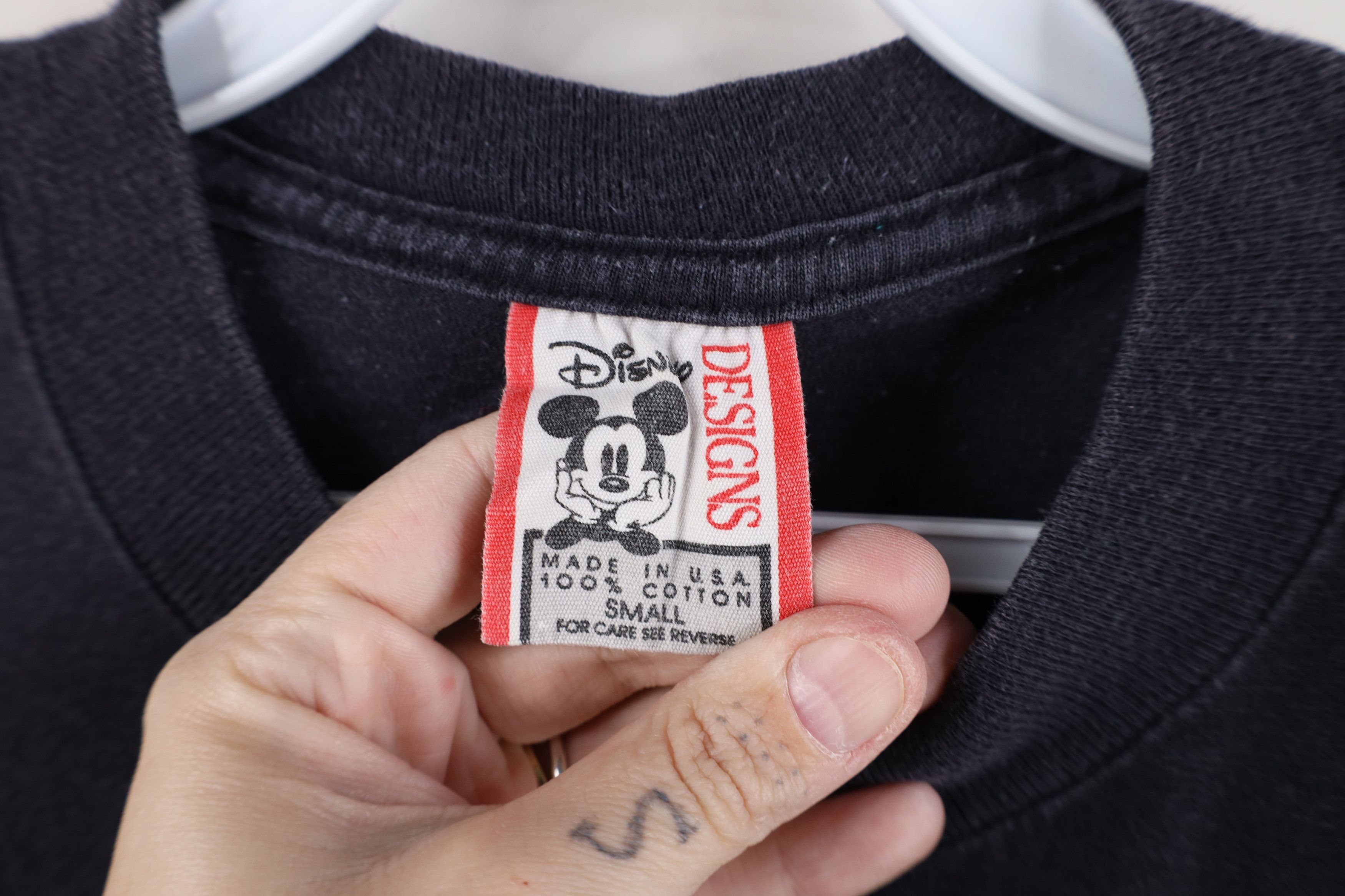 Disney × Vintage Vintage 80s 90s Disney Mickey Mouse Big Logo T-Shirt USA Size US S / EU 44-46 / 1 - 7 Thumbnail