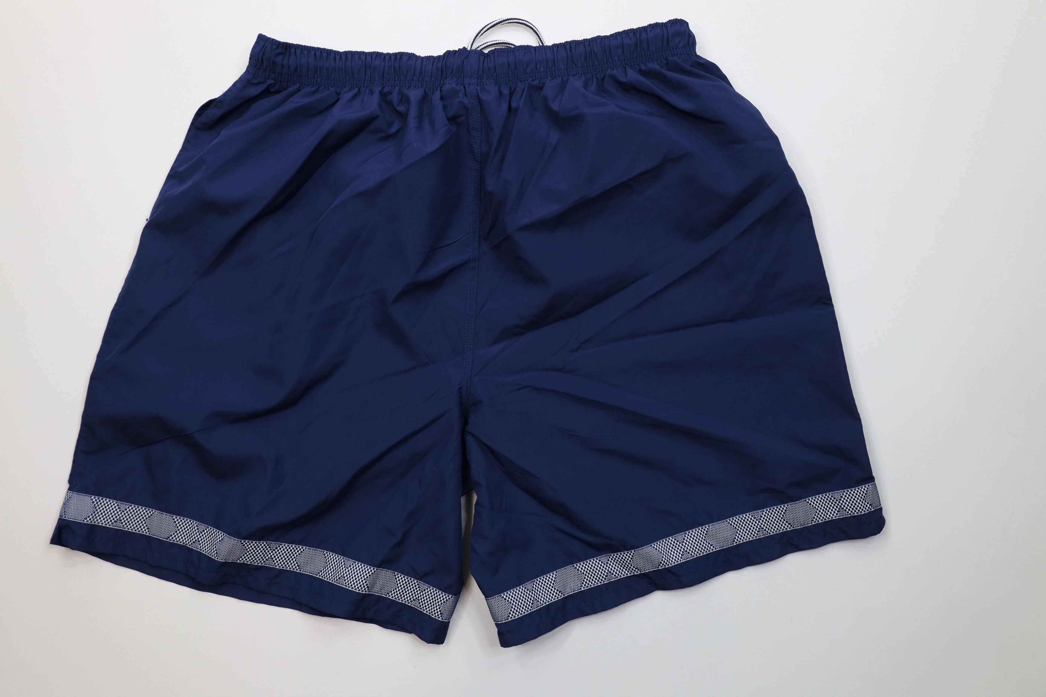 Vintage Vintage 90s Streetwear Running Jogging Soccer Shorts Blue Size US 36 / EU 52 - 8 Thumbnail