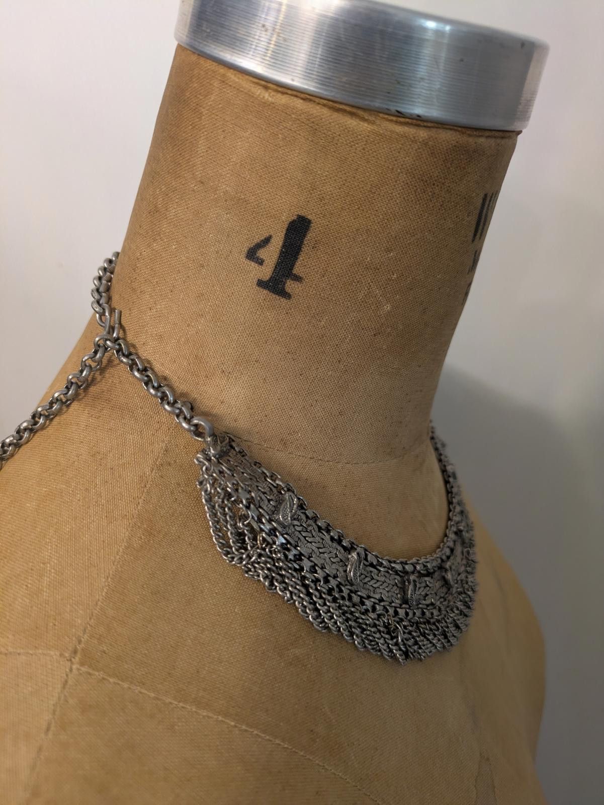 Other 2010's rare south asian chainmail choker necklace Size ONE SIZE - 4 Thumbnail