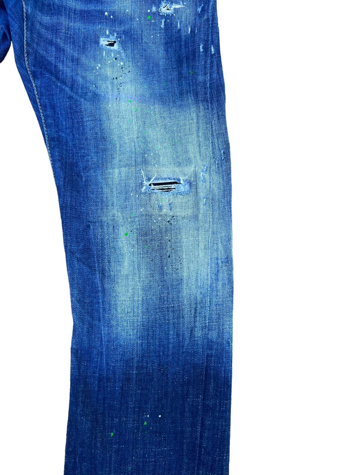 Dsquared2 Dsquared2 Distressed Denim Jeans Slim Fit Size US 29 - 9 Thumbnail