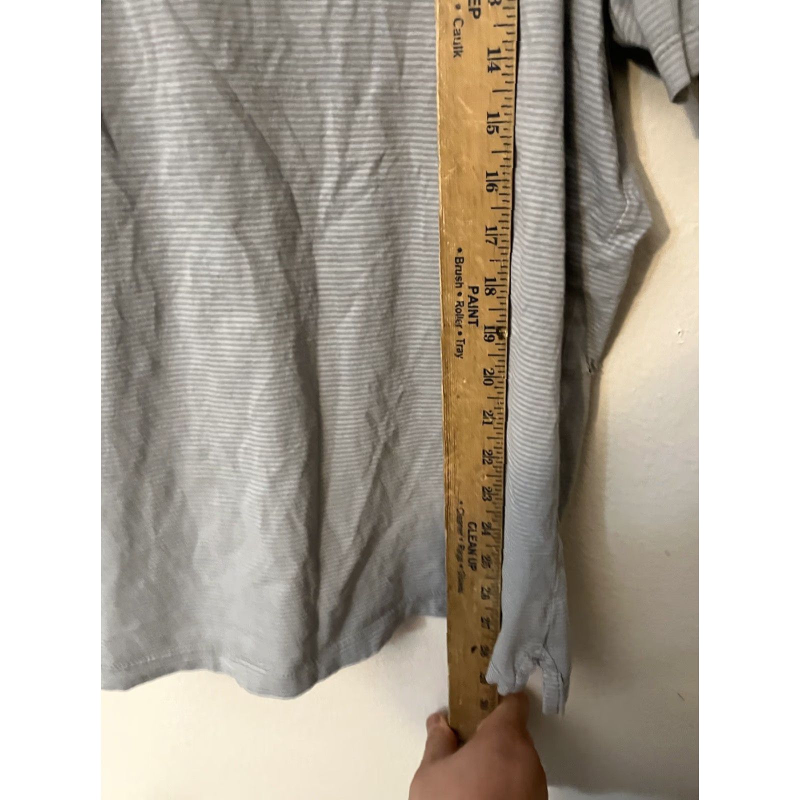 Vineyard Vines Vineyard Vines Polo Shirt Mens XL Gray Striped Short Sleeve Pocket Shirt Size US XL / EU 56 / 4 - 4 Thumbnail