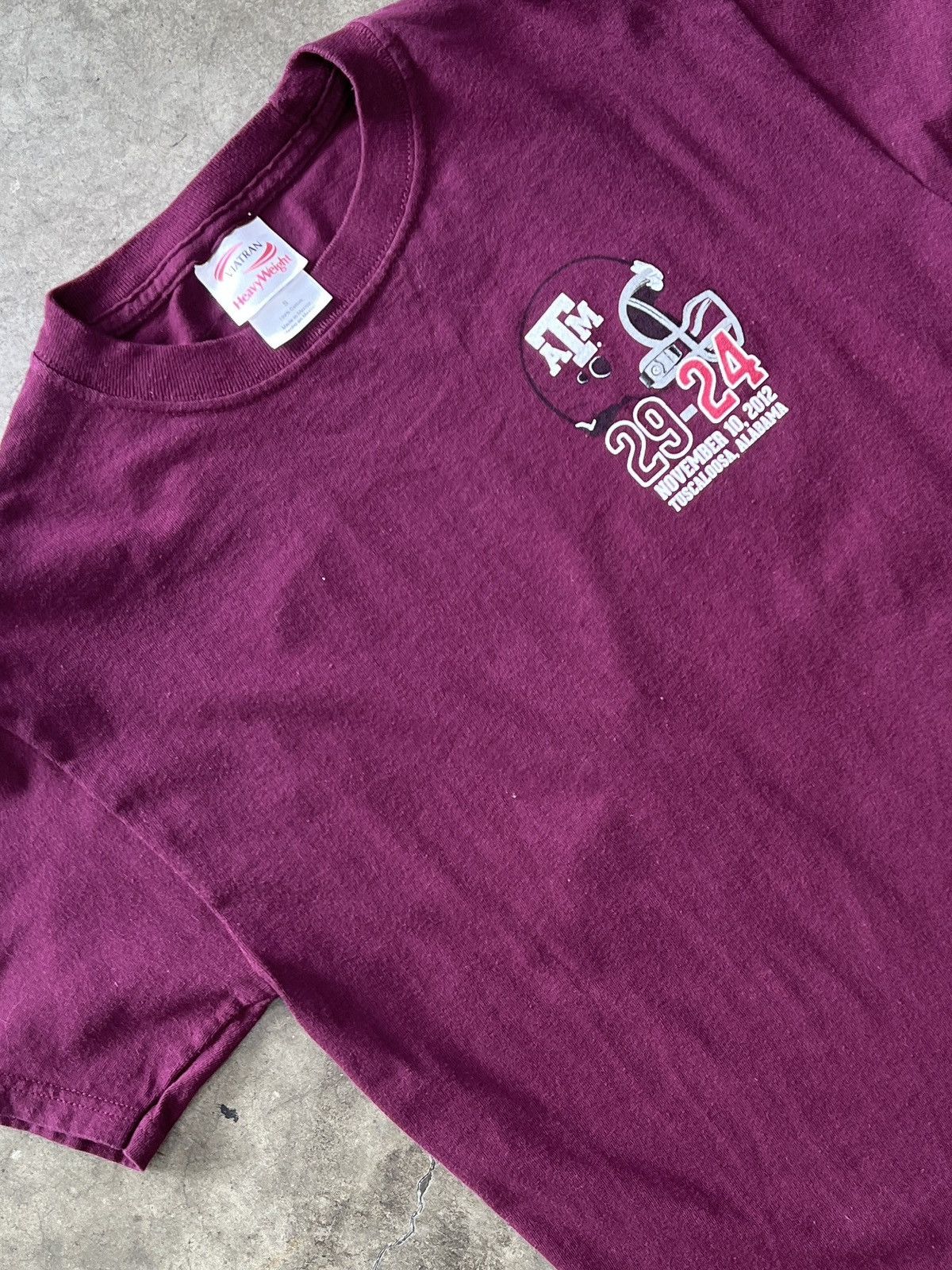 NCAA Texas A&M vs. Alabama Football Game Beatdown Tee Small Size US S / EU 44-46 / 1 - 4 Thumbnail