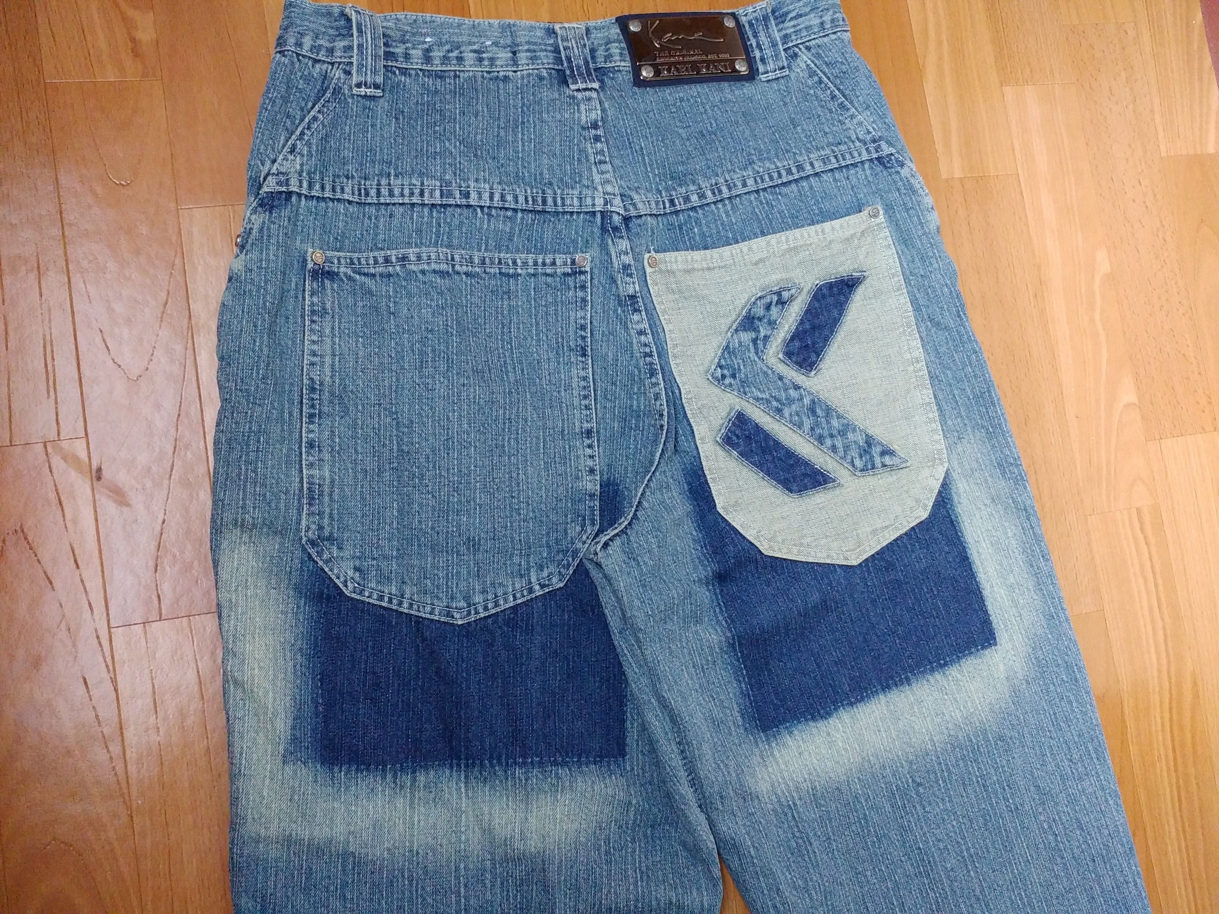 Karl Kani KARL KANI jeans, baggy, vintage Kani jeans, 90s hip hop W 32 Size US 32 / EU 48 - 5 Thumbnail