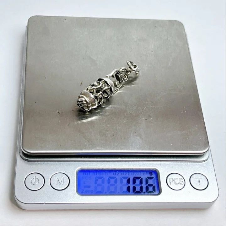 Chrome Hearts Chrome Hearts Celtic Roller pendant charm necklace Size ONE SIZE - 9 Thumbnail