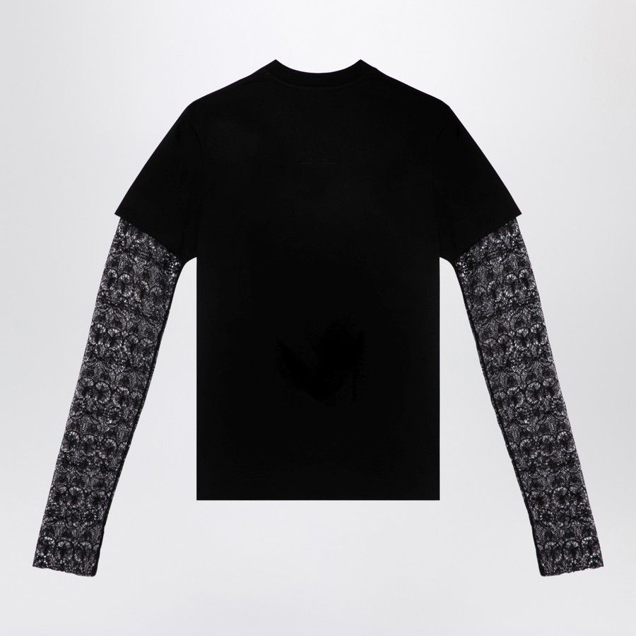 Givenchy o1d2blof0824 Cotton T-Shirts in Black Size S / US 4 / IT 40 - 2 Thumbnail