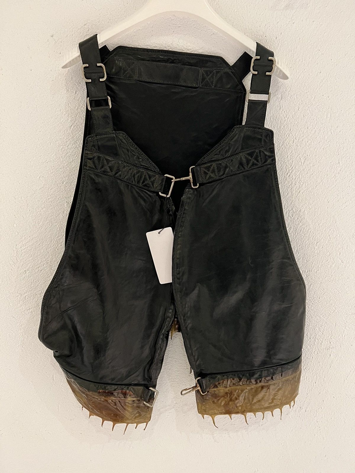 Carol Christian Poell carol christian poell dyed kangaroo drip rubbered vest Size US S / EU 44-46 / 1 - 11 Thumbnail