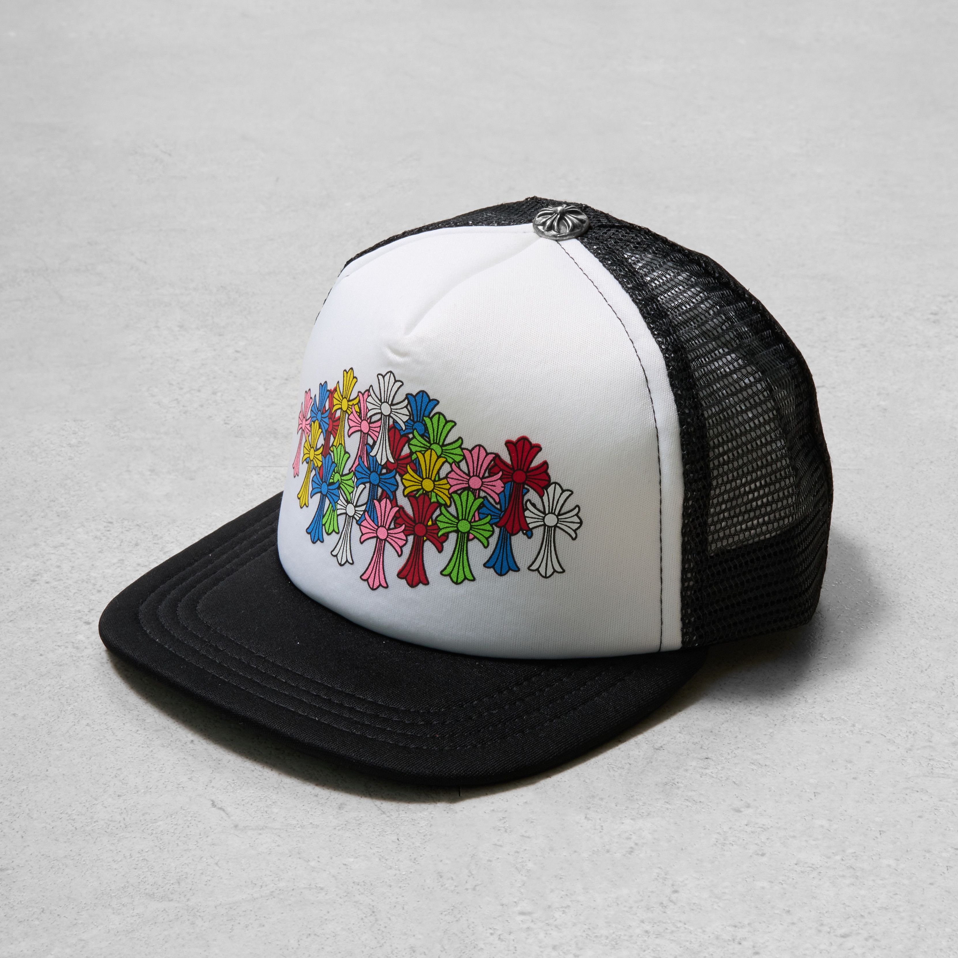 Chrome Hearts CHROME HEARTS King Taco Multicolor Cross Trucker Hat Size ONE SIZE - 2 Thumbnail