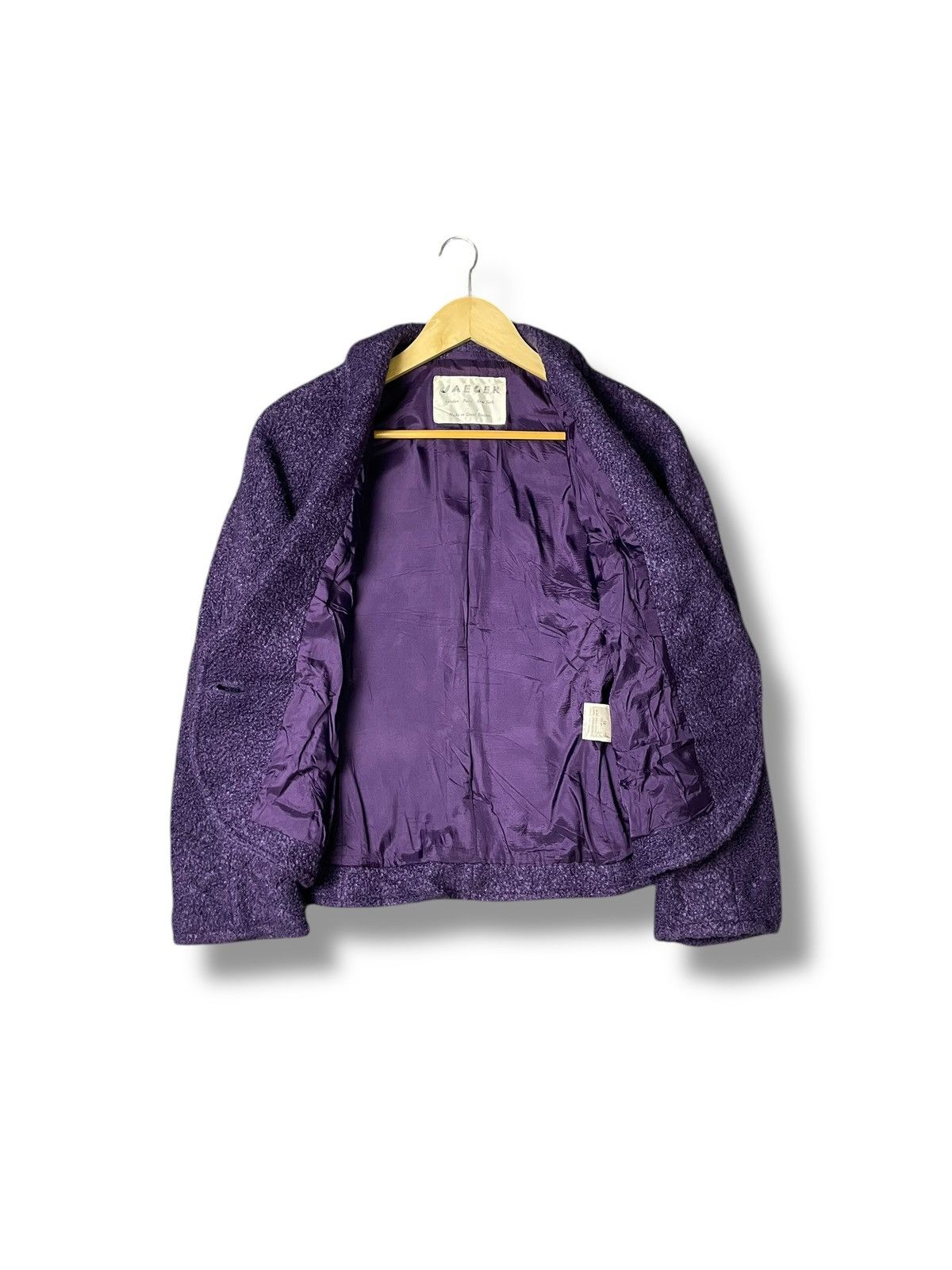 Jaeger × Vintage Vintage Jaeger Wool Crop Jacket (50) Size US XS / EU 42 / 0 - 2 Thumbnail