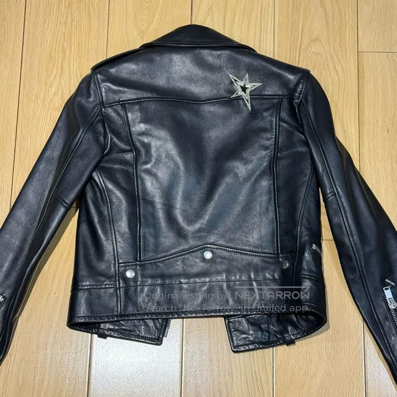 Saint Laurent Paris Saint Laurent Paris Leather Jacket Size XS / US 0-2 / IT 36-38 - 2 Thumbnail
