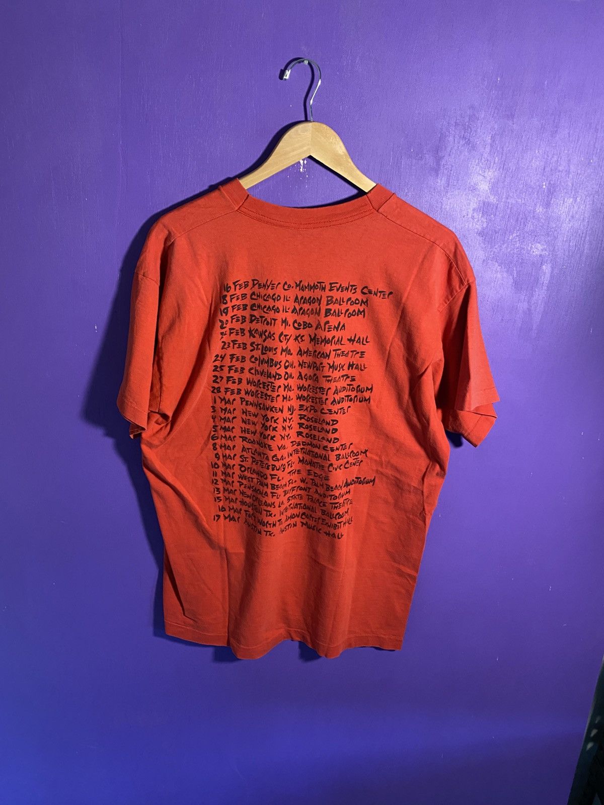 Band Tees Vintage 90s The Offspring box logo tour tee Size US XL / EU 56 / 4 - 2 Thumbnail