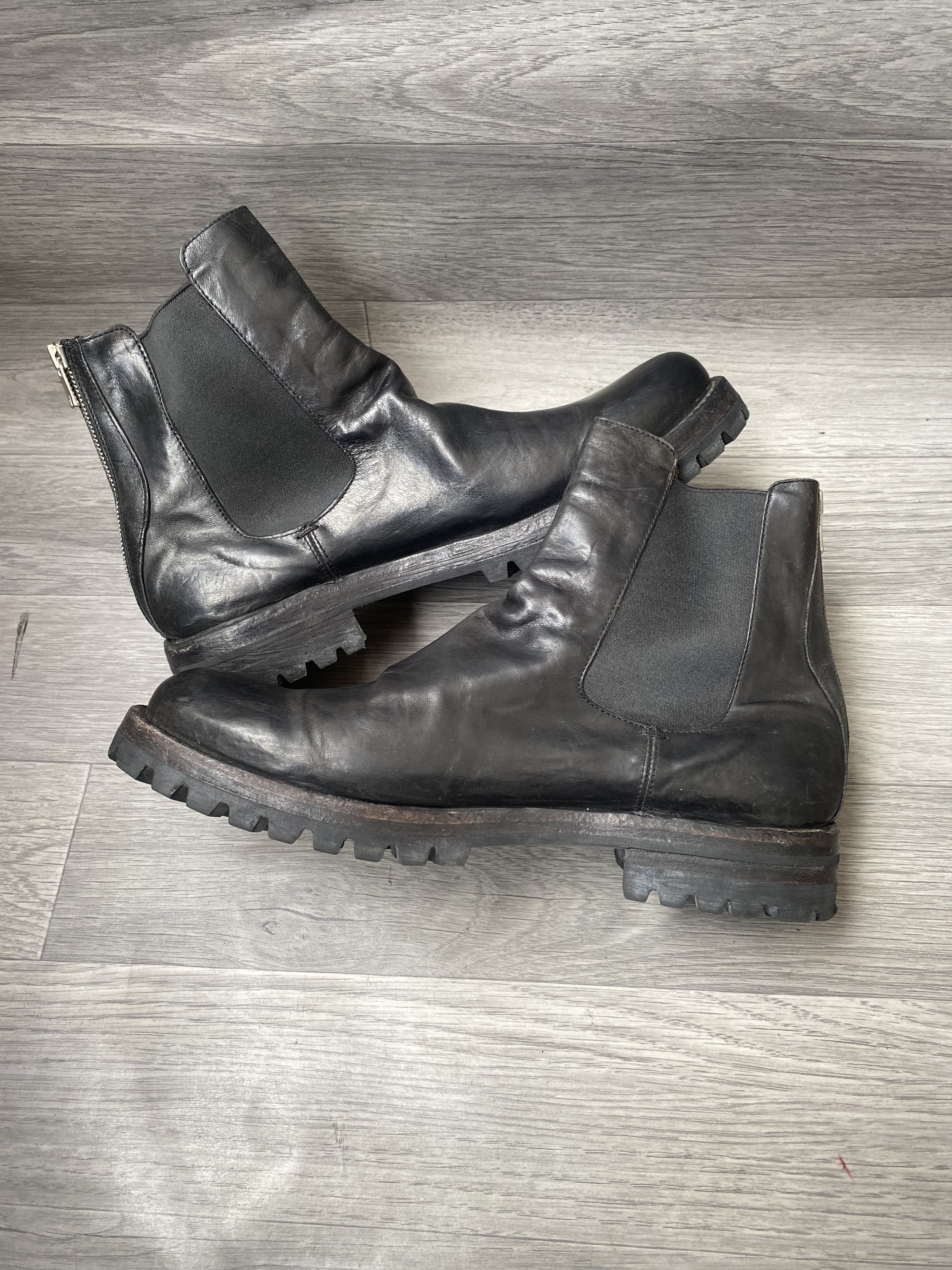 Barneys New York × Officine Creative 💥Officine creative x guidi style black leather boots uk 9 Size US 10 / EU 43 - 10 Thumbnail