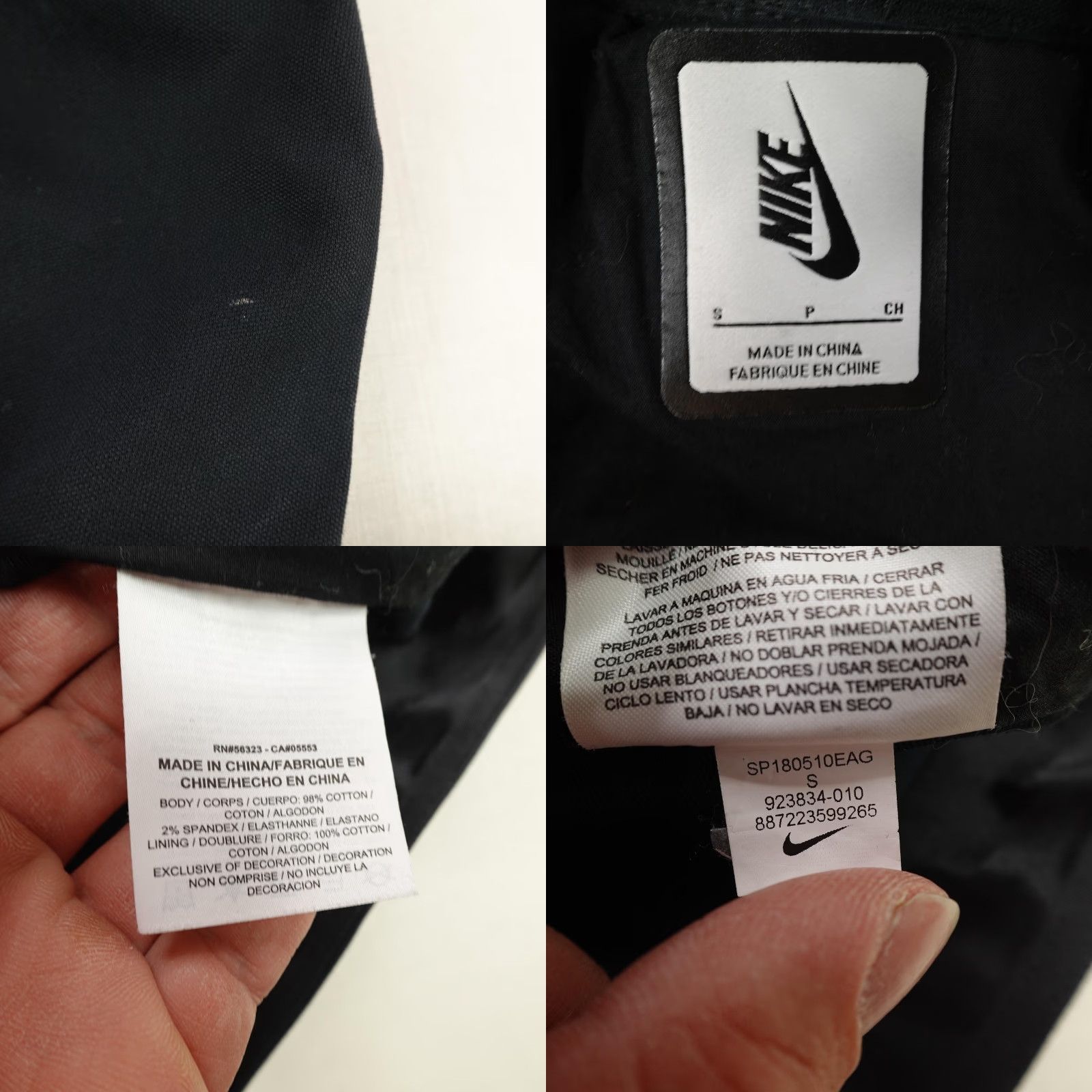 Nike Nike Jacket Women's Parka S Black Cotton Nylon Utility Military Tactical Hooded Size S / US 4 / IT 40 - 8 Thumbnail