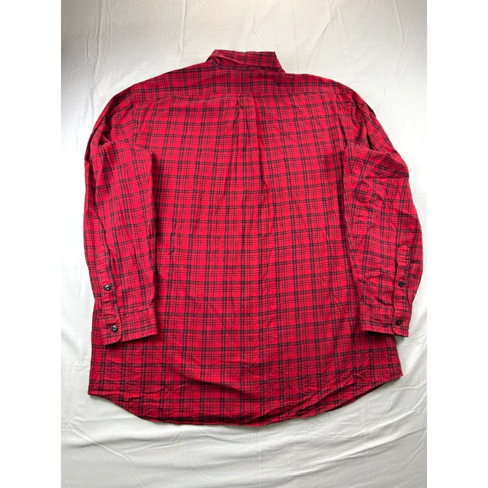 Polo Ralph Lauren Polo Ralph Lauren Shirt Mens XL Red Black Whitfield Chest Pocket Buffalo Plaid Size US XL / EU 56 / 4 - 3 Thumbnail