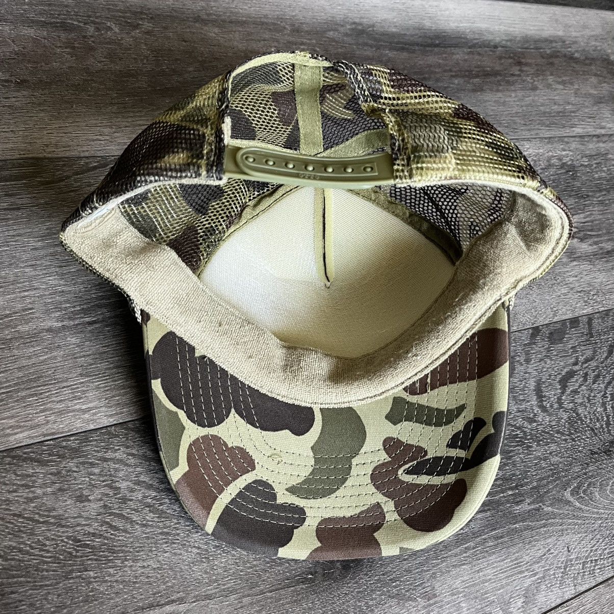 Vintage Vintage 2000s Ha Now You Can’t See Me Camo Print Trucker Hat Size ONE SIZE - 6 Thumbnail