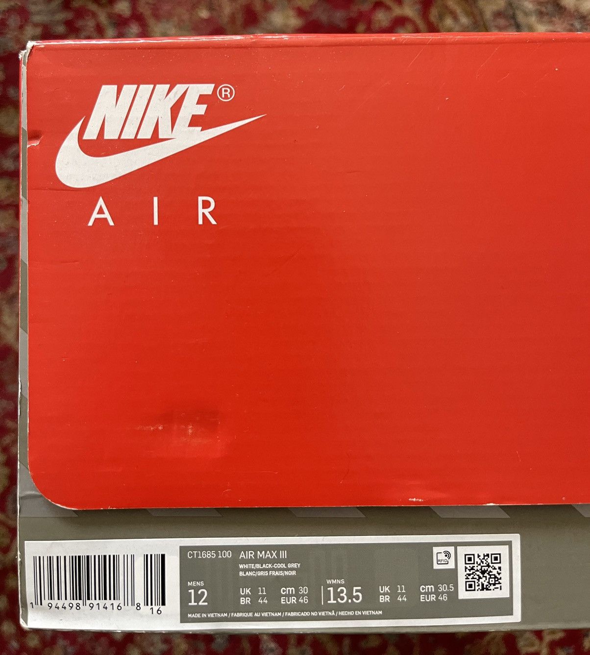 Nike Air Max 90 Infrared (2020) Size US 11 / EU 44 - 5 Thumbnail
