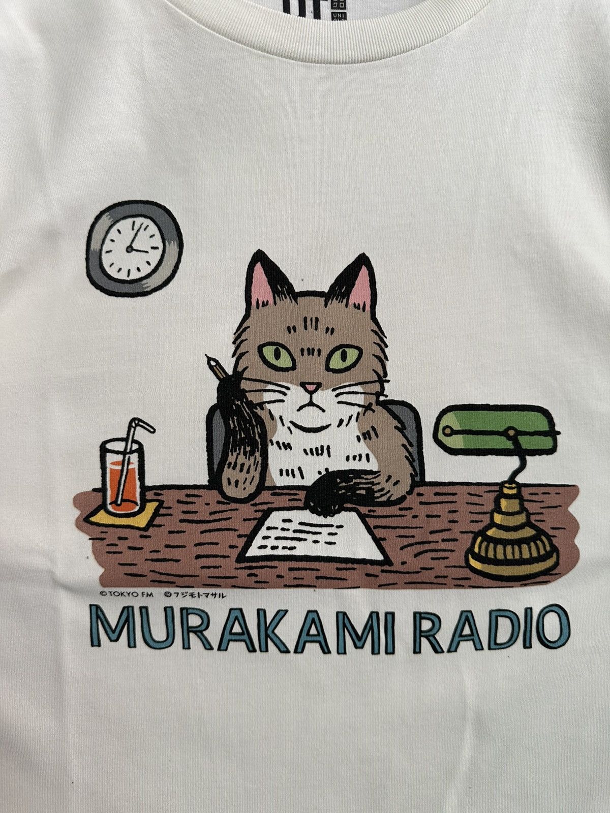 Japanese Brand × Uniqlo Haruki Murakami X Uniqlo T Shirt Size US M / EU 48-50 / 2 - 3 Thumbnail