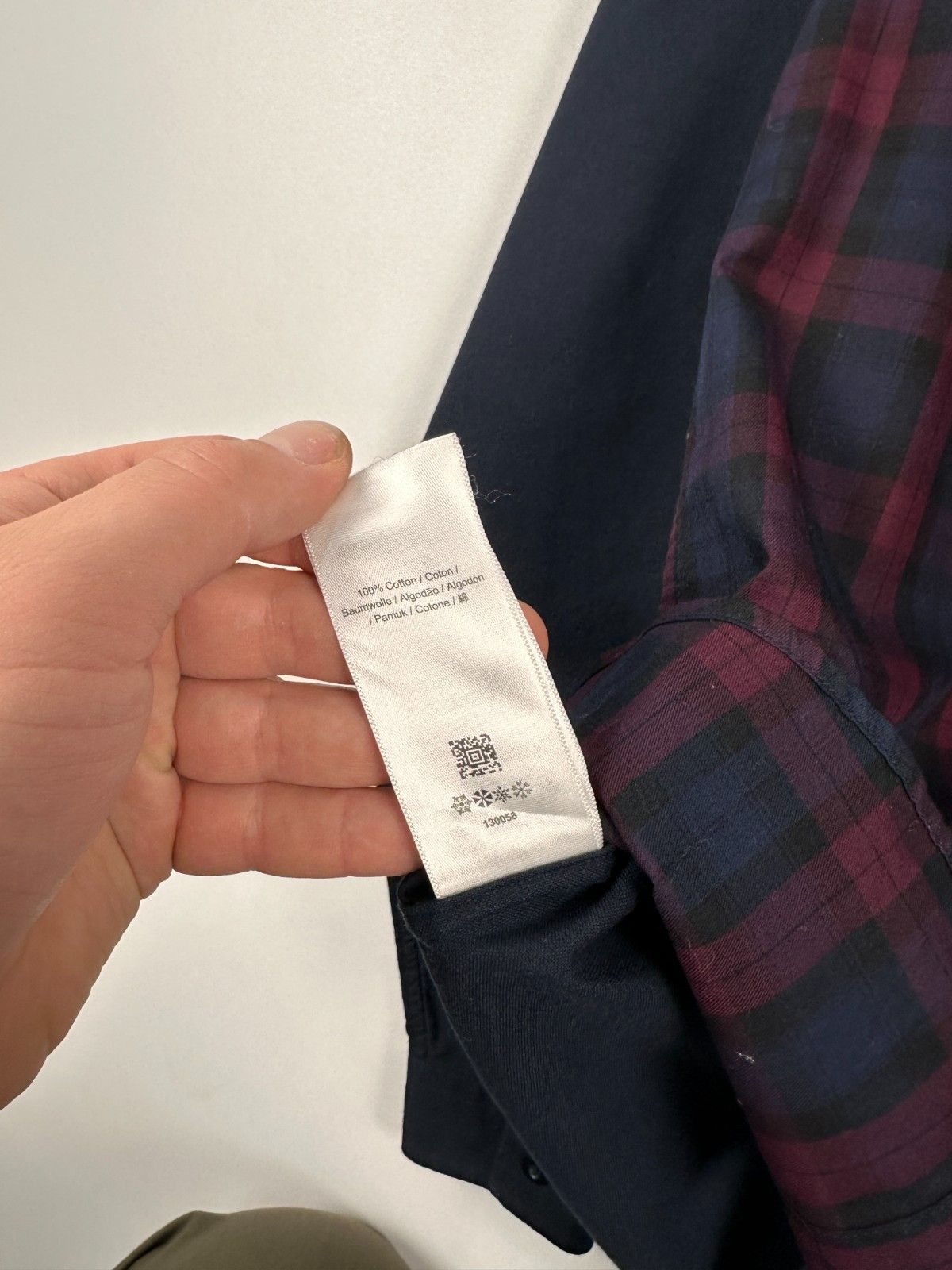 Fred Perry Fred Perry Mens Shirt Button Down Long Sleeve Check Size XS Size US XS / EU 42 / 0 - 7 Thumbnail