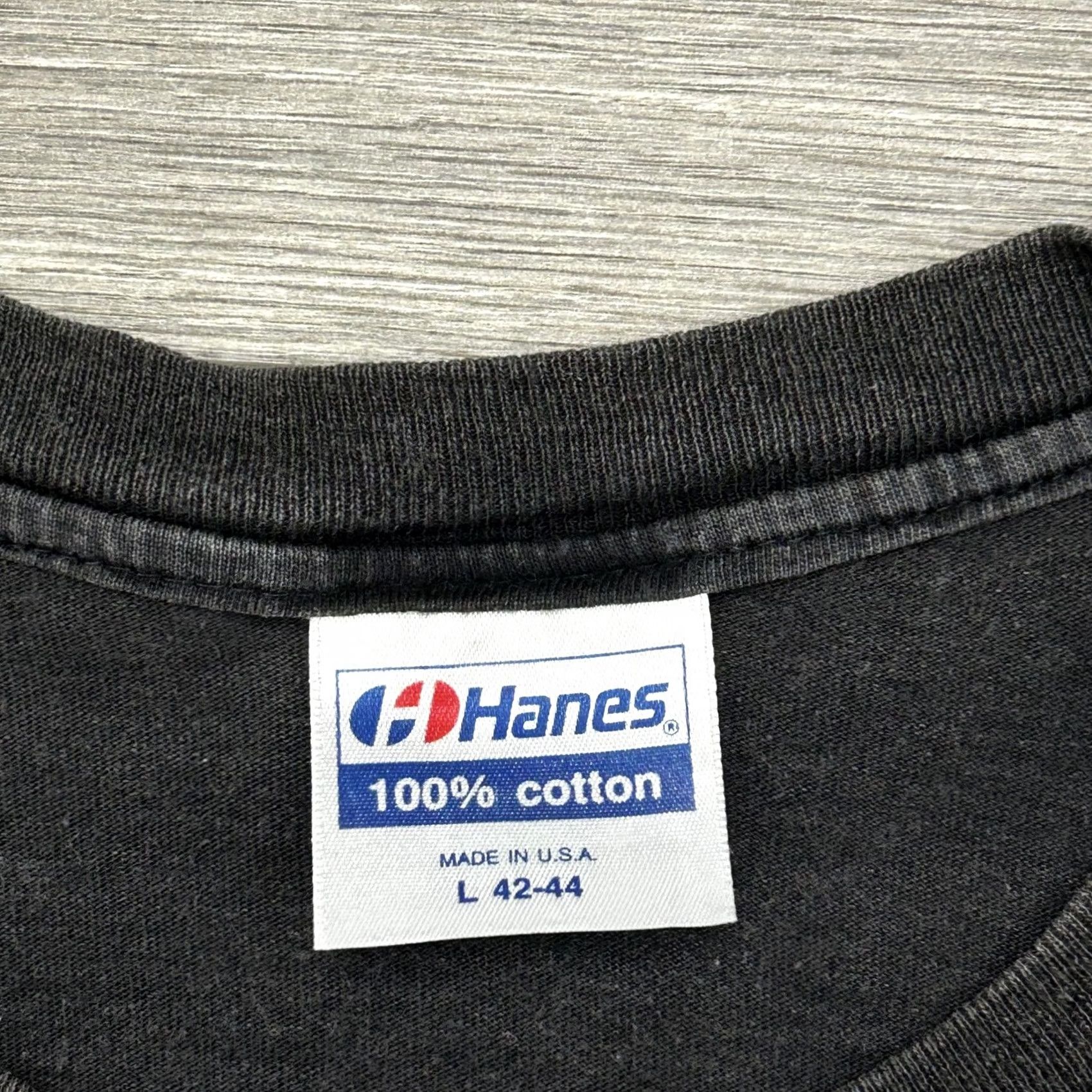 Hanes VINTAGE MC Hammer Shirt Mens Large Black 1991 90s Hip Hop Graphic T-Shirt Hanes Crew Neck Short Sleeve Cotton USA Mens Size US L / EU 52-54 / 3 - 7 Thumbnail