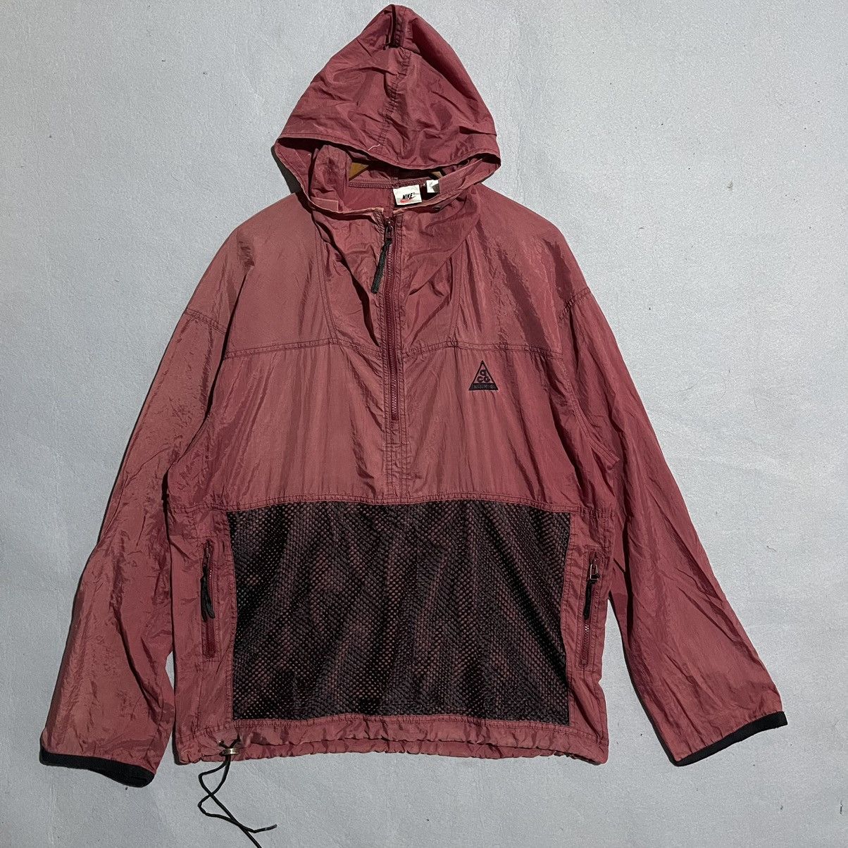 Nike ACG Vintage 1990s Nike ACG Windbreaker Pullover Jacket Size US M / EU 48-50 / 2 - 1 Thumbnail
