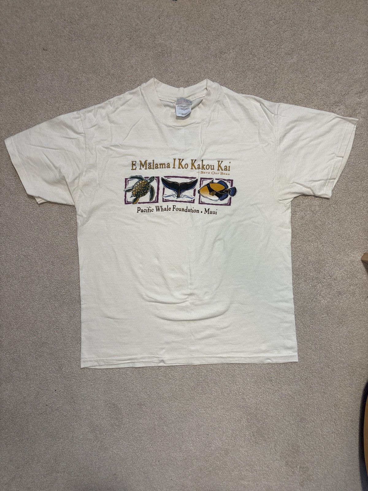 Hanes Vintage Single Stitch Hanes Beefy Maui Tee Size US L / EU 52-54 / 3 - 1 Thumbnail