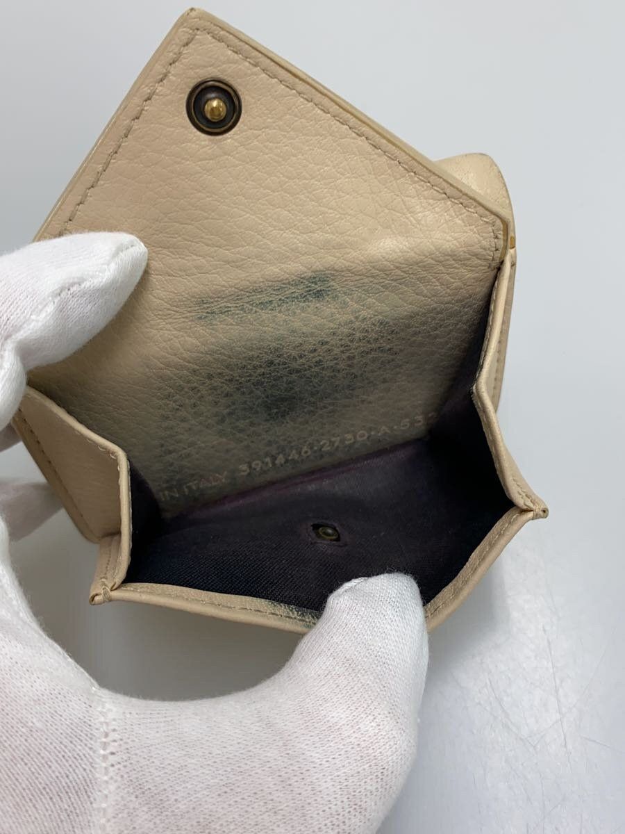 Balenciaga Balenciaga Leather Tri-Fold Wallet Basic Size ONE SIZE - 5 Thumbnail