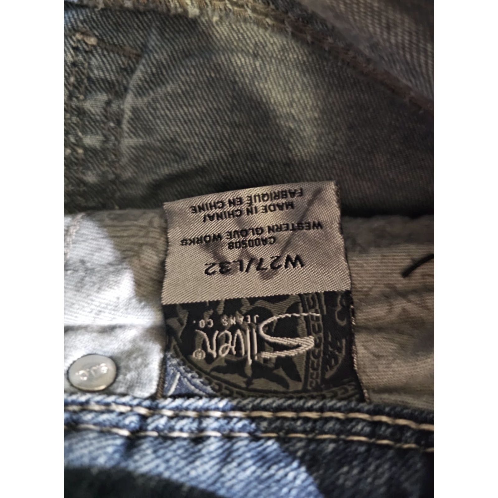 Silver Jeans Co. Silver Jeans Signature Suki Straight Fit Medium Wash Denim Jeans Women's W27 L32 Jeans Body: Blue Size 27" / US 4 / IT 40 - 6 Thumbnail