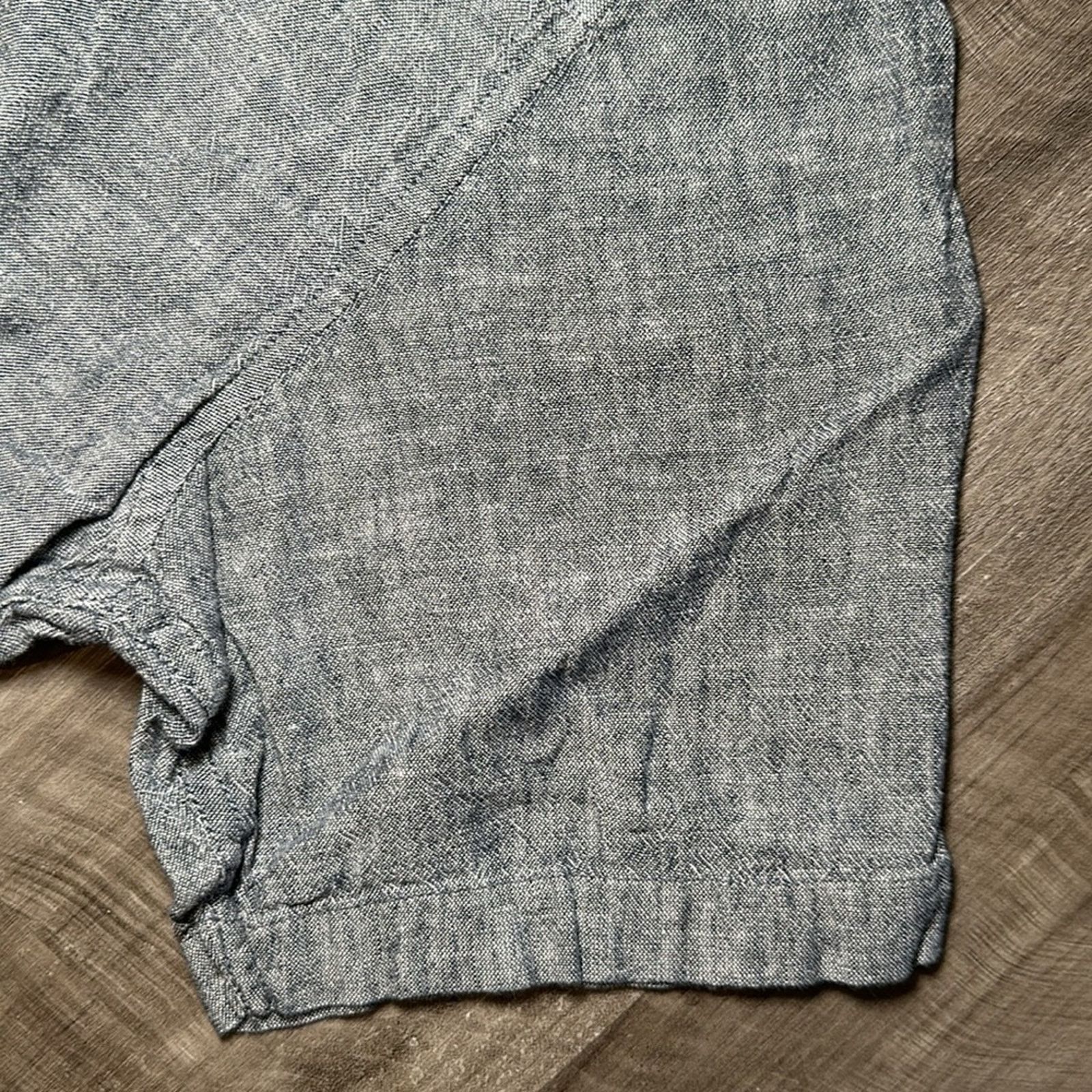 Other Livergy Linen Blend Short Sleeve Button Down - Medium Size US M / EU 48-50 / 2 - 4 Thumbnail