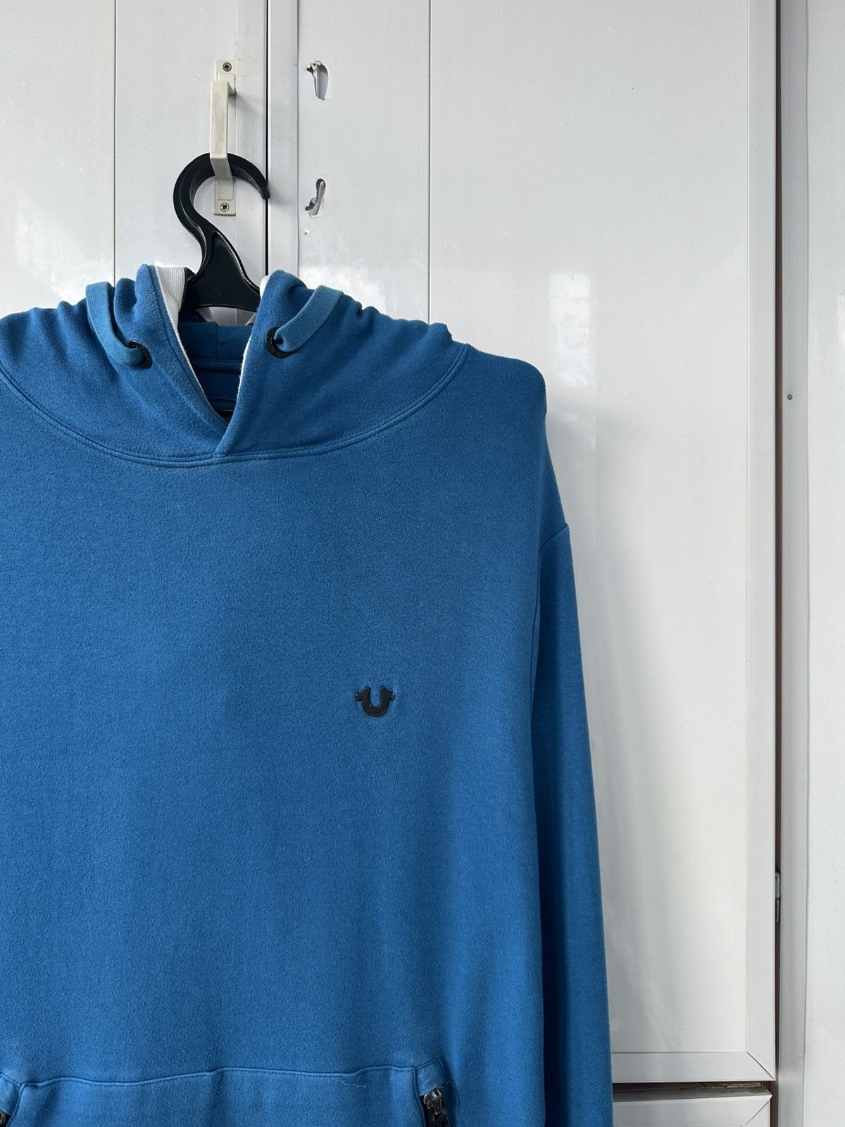 True Religion Vintage Oversize True Religion Hoodie Metal Logo Size US L / EU 52-54 / 3 - 4 Thumbnail