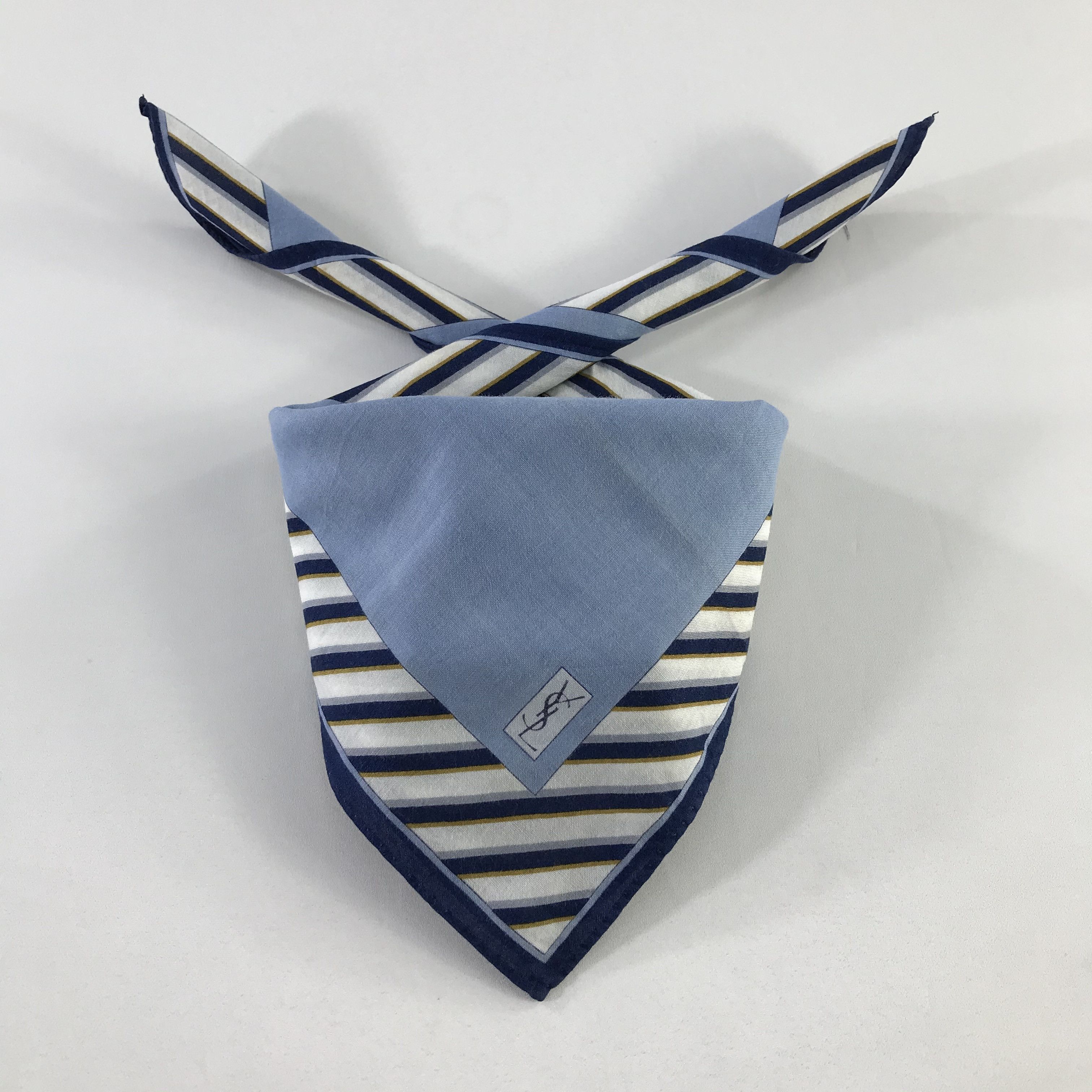Vintage × Yves Saint Laurent Yves Saint Laurent Bandana / Handkerchief /Neckerchief -S937 Size ONE SIZE - 3 Thumbnail