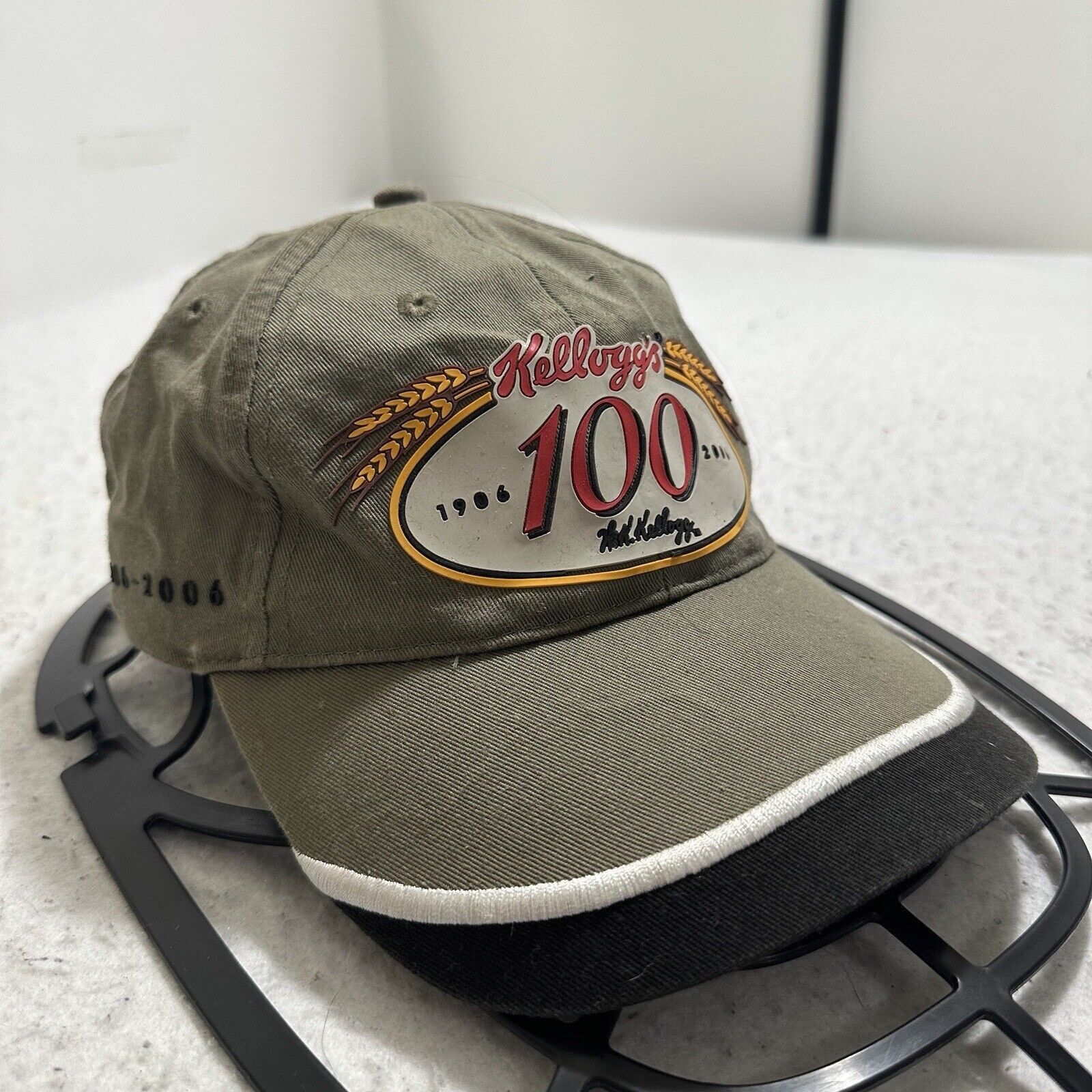 Other Kellogg's 100 Year Anniversary Tan Hat Baseball Cap 2006 Y2K Size ONE SIZE - 1 Thumbnail
