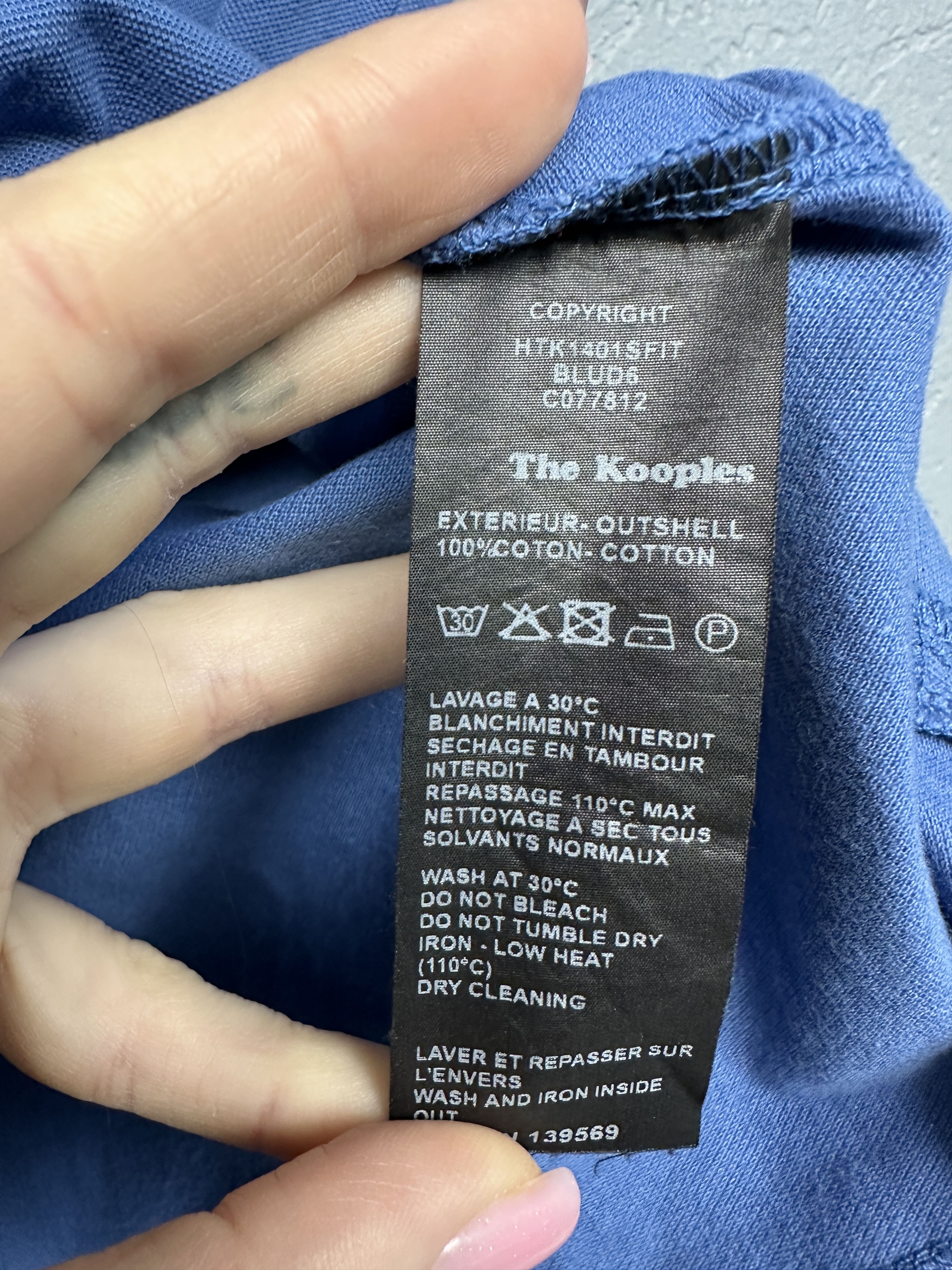 The Kooples The Kooples Sport Mens Henley T-Shirt Size US M / EU 48-50 / 2 - 7 Thumbnail