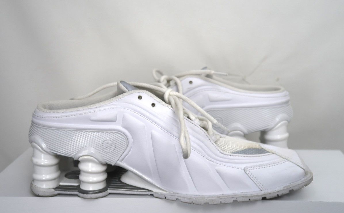 Martine Rose Martine rose white Nike shox Size US 9.5 / EU 42-43 - 2 Thumbnail