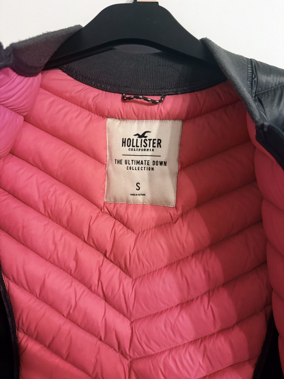 Hollister Hollister Gray Down Rain Jacket, Size S Size S / US 4 / IT 40 - 4 Thumbnail