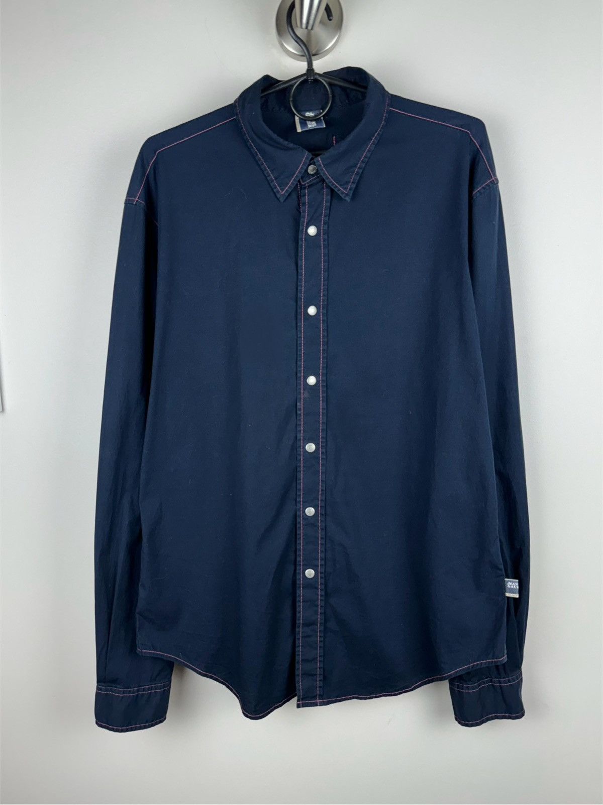 Jean Paul Gaultier Vintage rare Jean Paul Gaultier shirt original luxury item Size L / US 10 / IT 46 - 4 Thumbnail