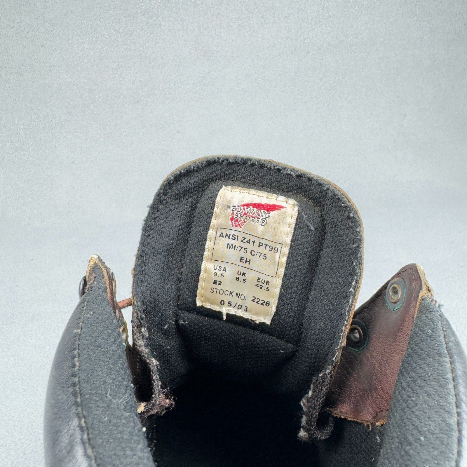 Red Wing Red Wing Steel Toe Boots 9.5 Vintage work y2k Size US 9.5 / EU 42-43 - 5 Thumbnail