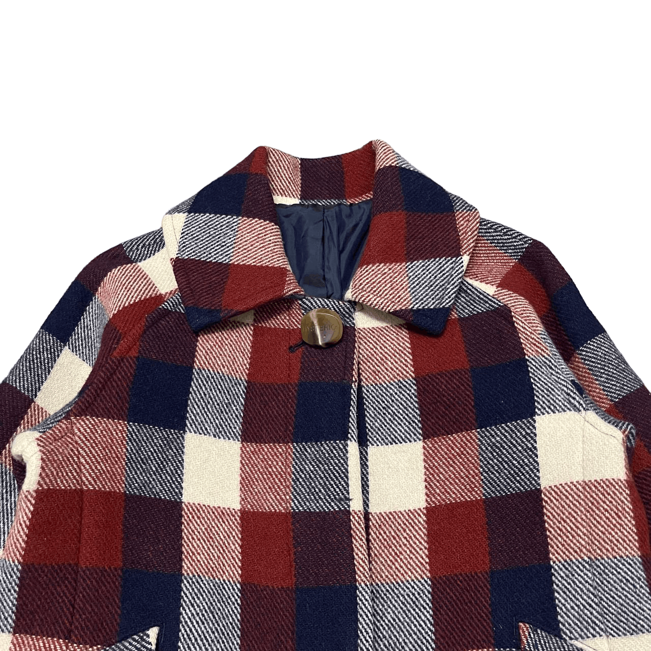 Hysteric Glamour Vintage Hysteric Glamour Plaid Wool Coat Size M / US 6-8 / IT 42-44 - 2 Thumbnail