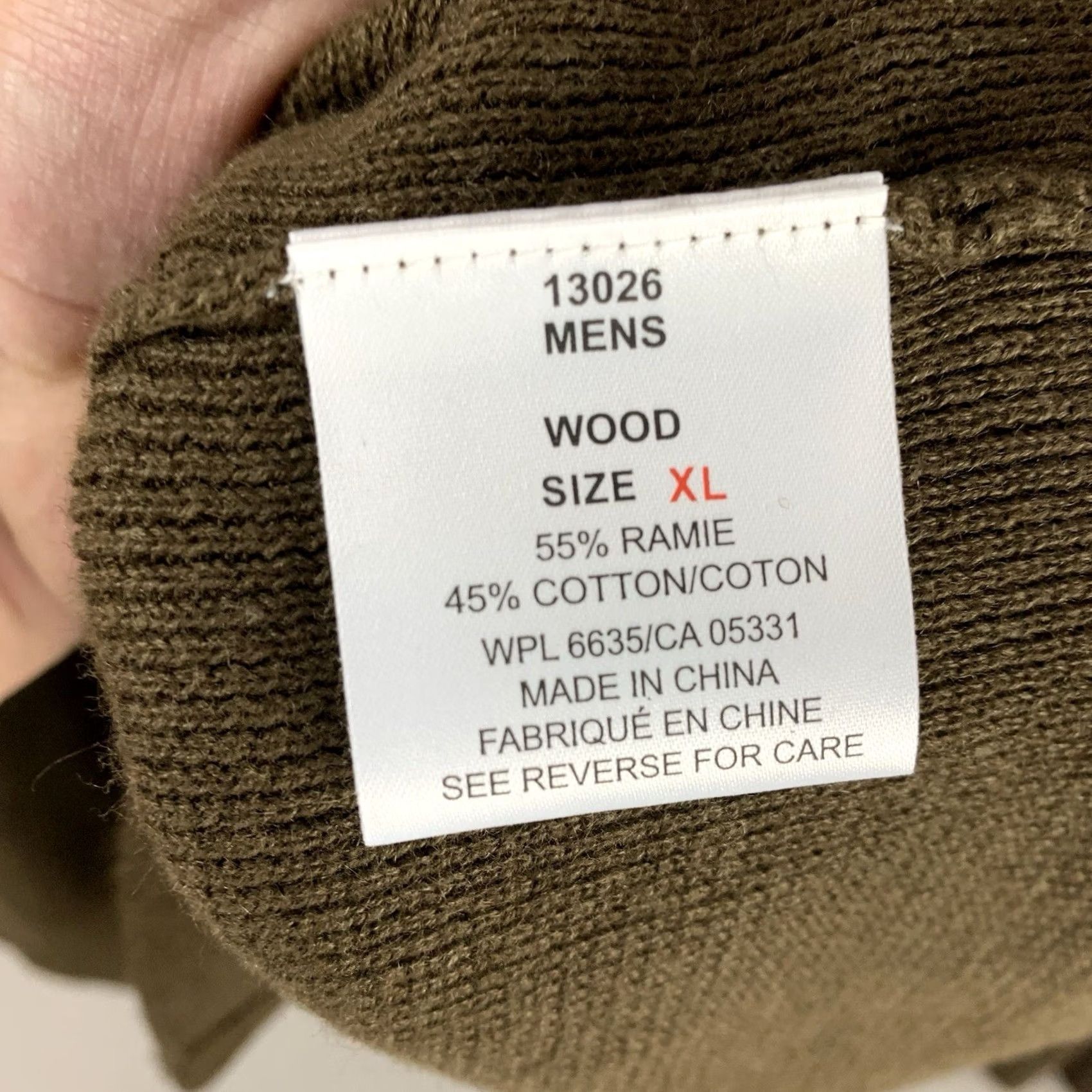 Vintage Woolrich Sweater Jacket XL Olive Brown Mens Full Zip Up Sweater Size US XL / EU 56 / 4 - 7 Thumbnail