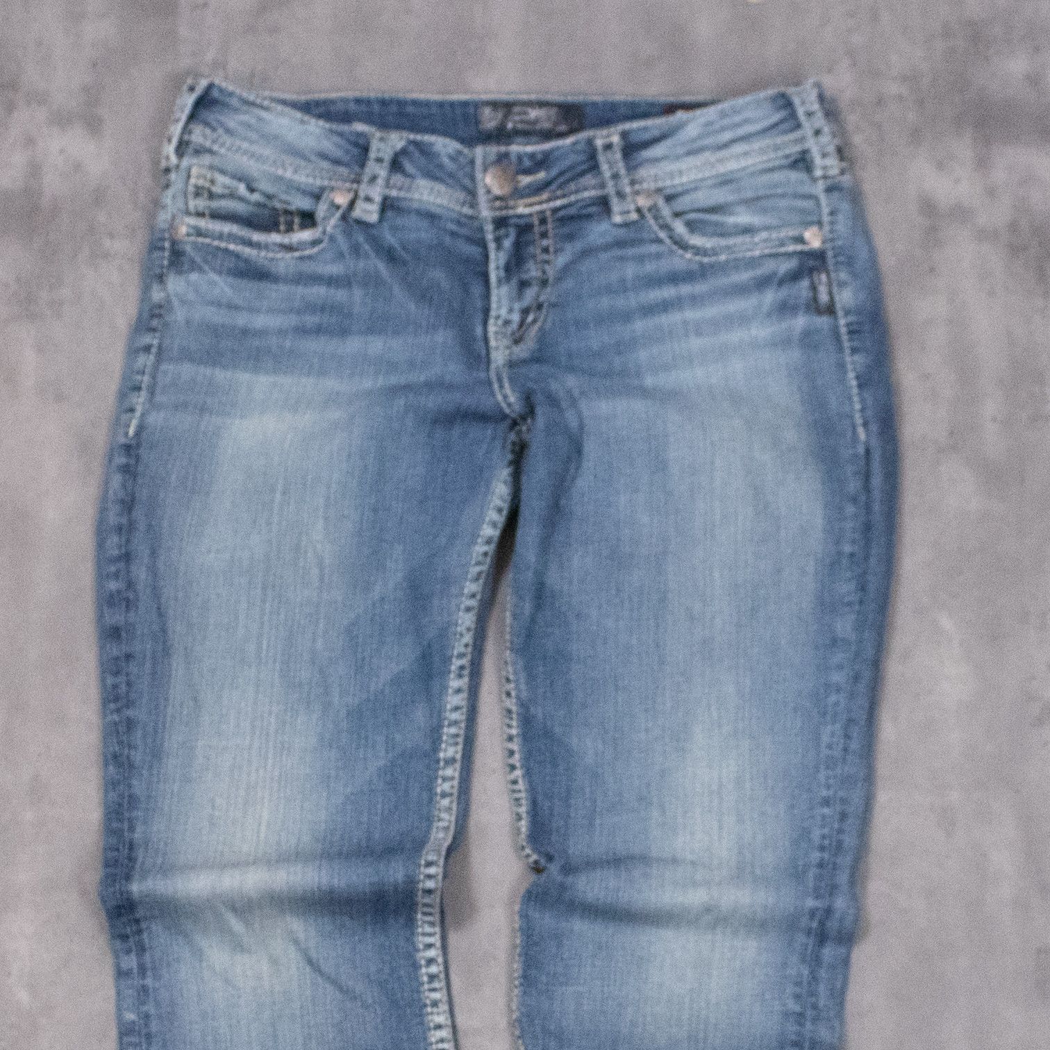 Silver Jeans Co. Y2K Silver Jeans Co Zac Bootcut Low Rise Denim Size US 35 - 4 Thumbnail