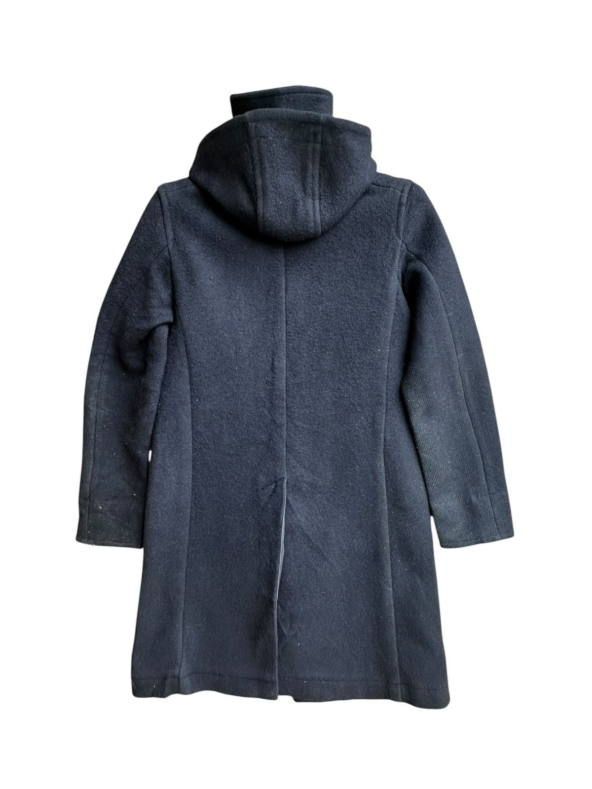 Danton Danton Wool Hooded Coat Navy Workwear Jacket Chore Style Size S / US 4 / IT 40 - 2 Thumbnail