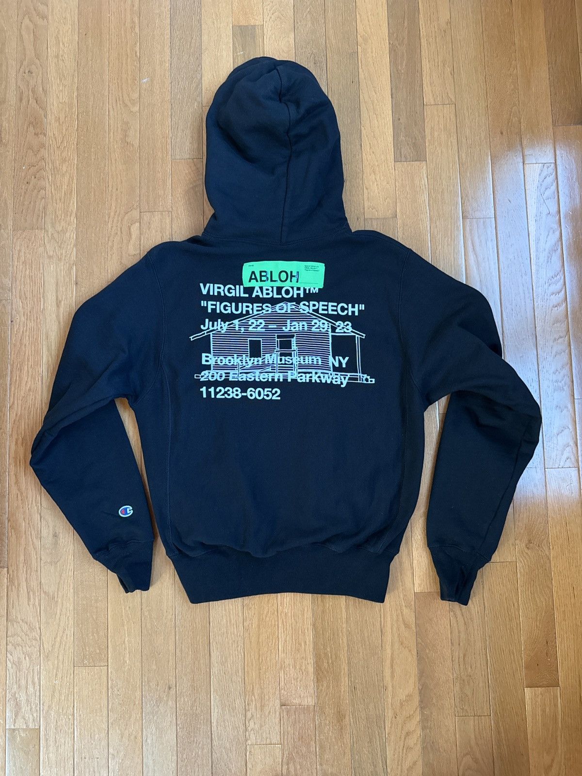 Virgil Abloh Virgil Abloh Figures of Speech Hoodie "Gymnastics Art Inst" Size US S / EU 44-46 / 1 - 8 Thumbnail