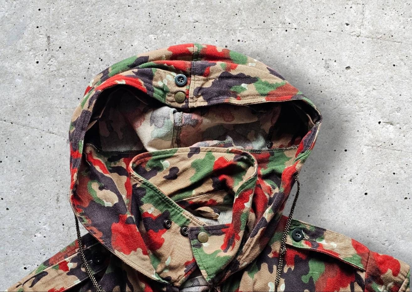 Other Alpenflage Swiss Military combat archive camo M70 jacket Size US L / EU 52-54 / 3 - 3 Thumbnail