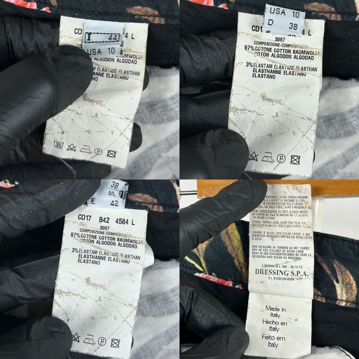 Roberto Cavalli Vintage Roberto Cavalli Class Floral Carpi Cropped Pants Size 32" / US 10 / IT 46 - 18 Thumbnail