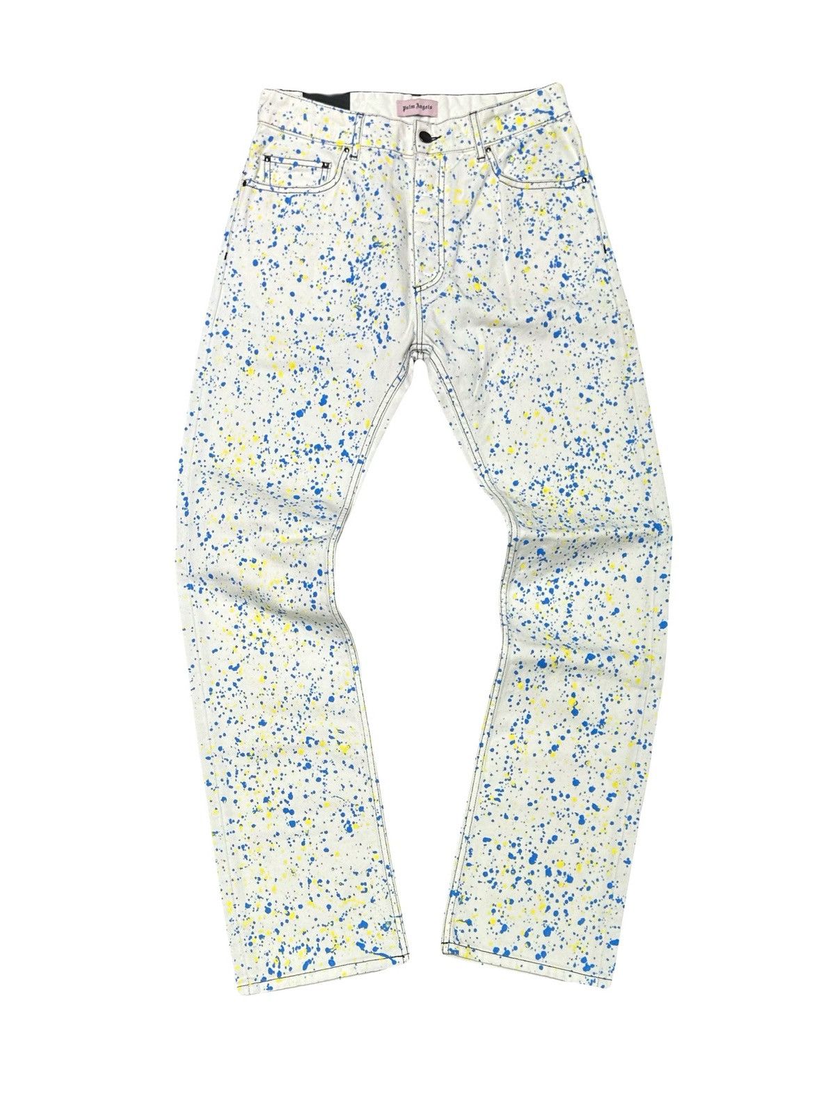 Palm Angels Palm Angels Splatter Jeans Size US 29 - 1 Thumbnail