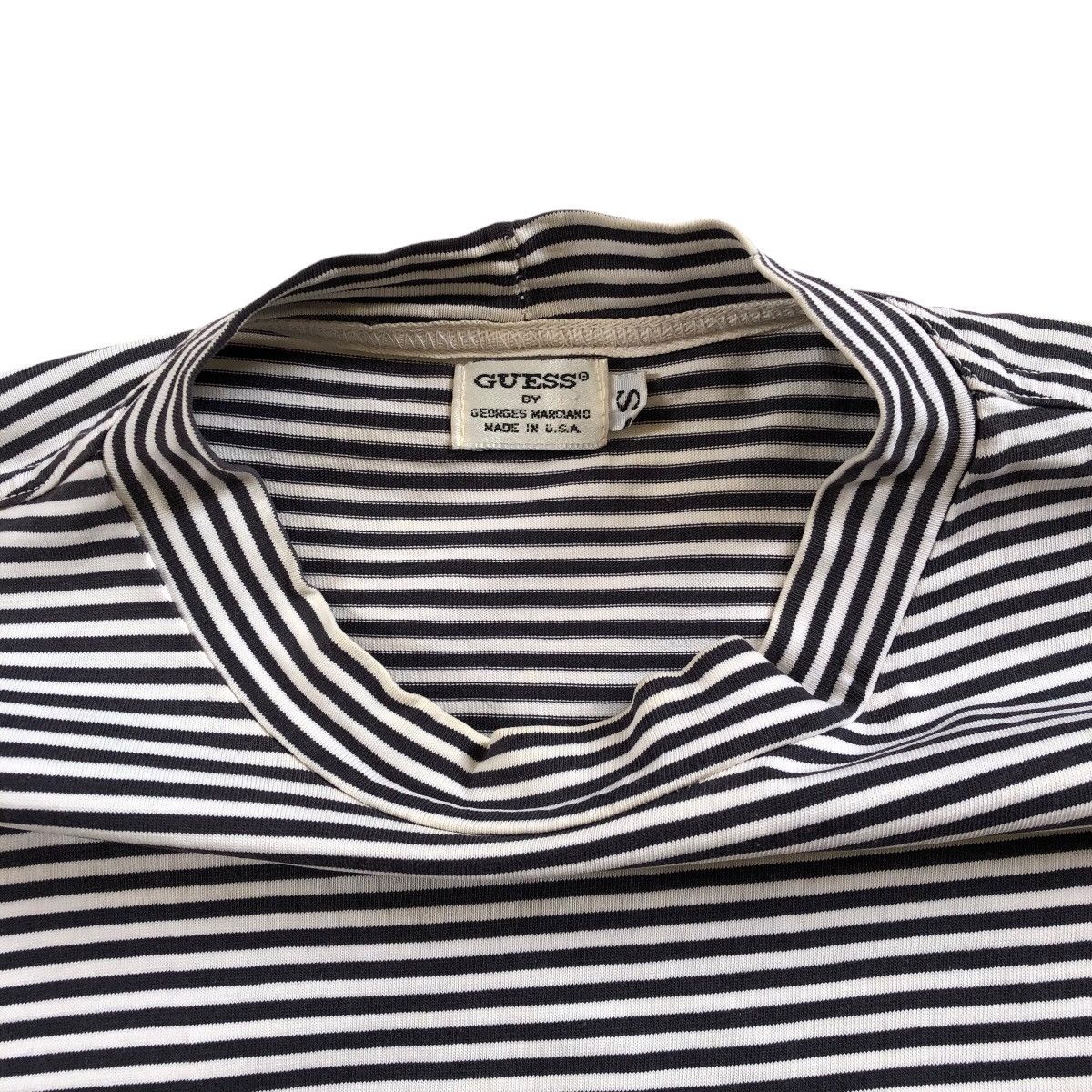 Guess GUESS JEANS by Georges Marciano Stripe Vintage T-Shirt Size US S / EU 44-46 / 1 - 6 Thumbnail