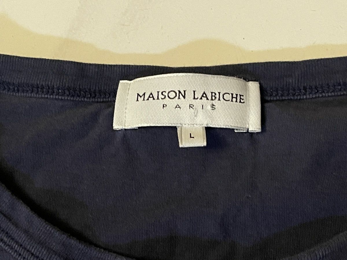 Maison Labiche Maison Labiche T Shirt Tee Short Sleeve Blue Game Over Large Size L / US 10 / IT 46 - 4 Thumbnail
