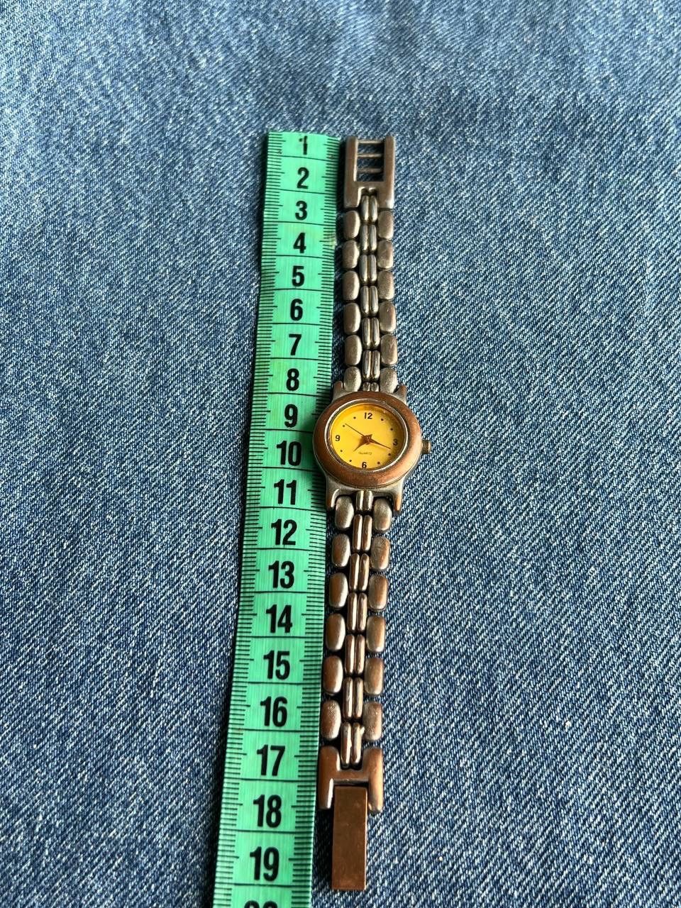 Japanese Brand × Jewelry × Vintage RETRO Japan Stylish Fashion Watch Analog Futuristic Yellow Size ONE SIZE - 6 Thumbnail