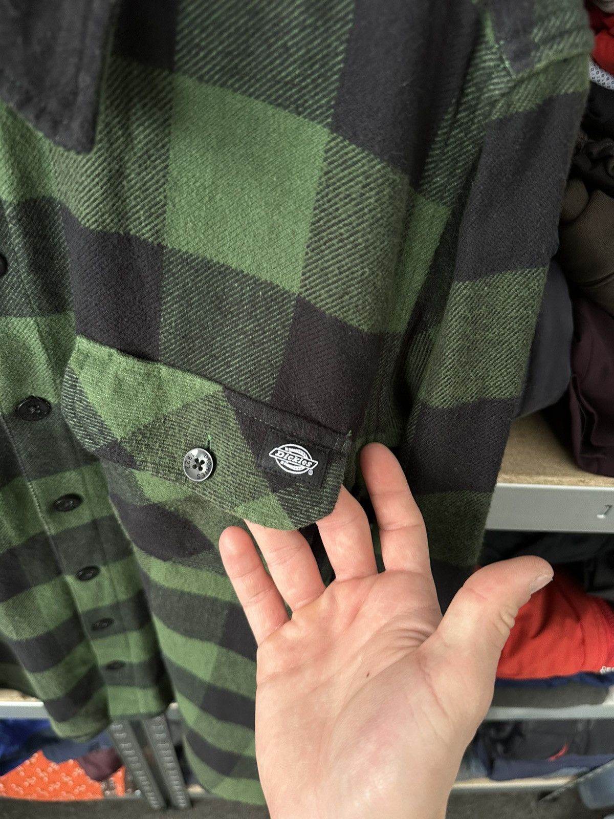 Dickies Vintage Dickies Flannel Shirt Green Checkered Button Up Y2K Size US XL / EU 56 / 4 - 7 Thumbnail