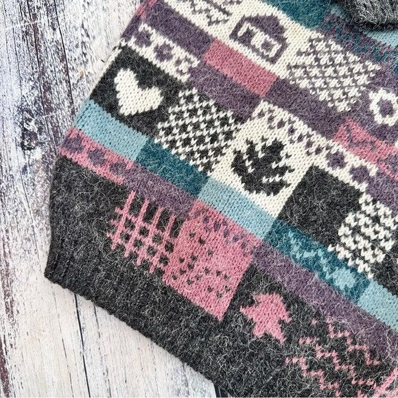 Vintage Vintage Paris Sport Club “Hearts and Home” Patchwork Style K Size M / US 6-8 / IT 42-44 - 4 Thumbnail
